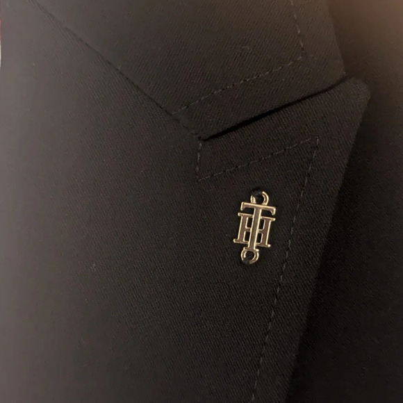 Tommy Hilfiger Women's One Button Blazer Business Jacket in Black Size 6‎ NWOT - Picture 7 of 7